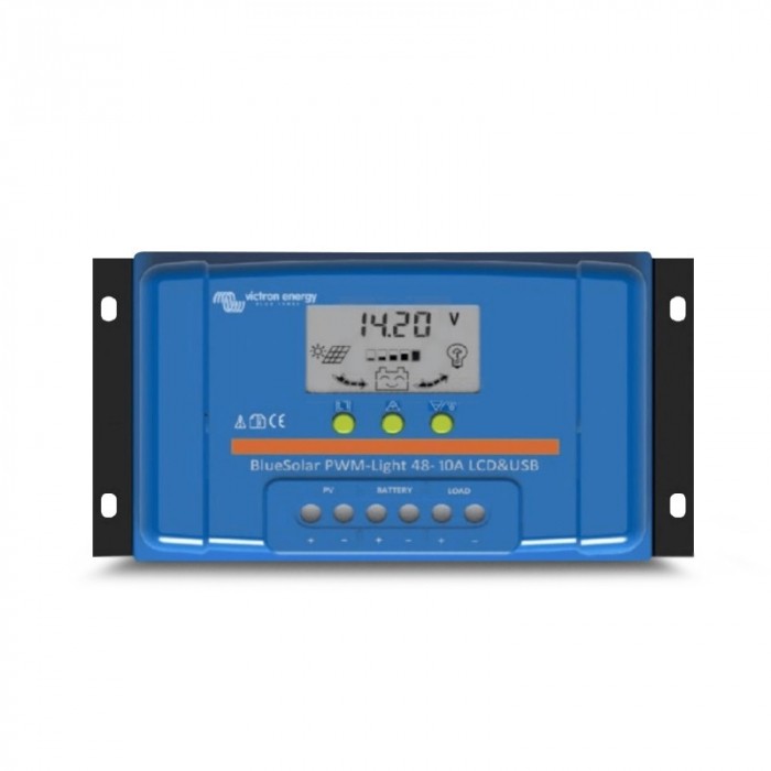 Incarcator solar LCD&USB 48V-10A Victron Energy BlueSolar PWM-LCD&USB 48V-10A - imagine 10